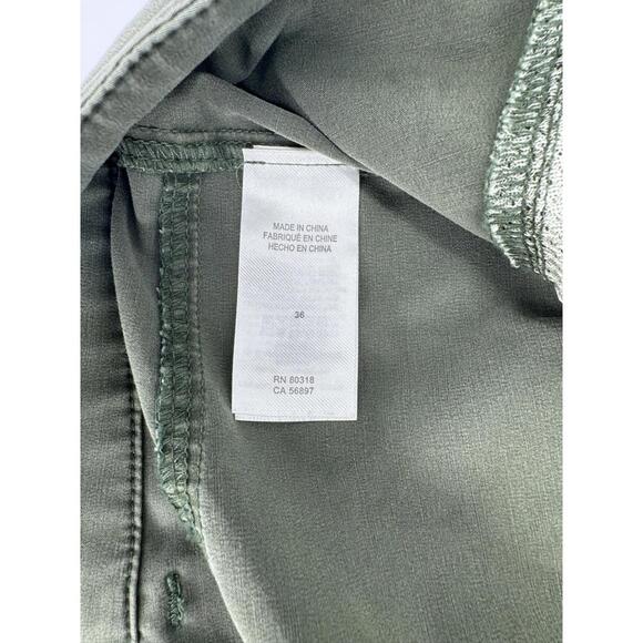 Men’s Lucky Brand Shorts Size 36 Olive Soft Drawstring Polyester Cotton Blend - Picture 8 of 9